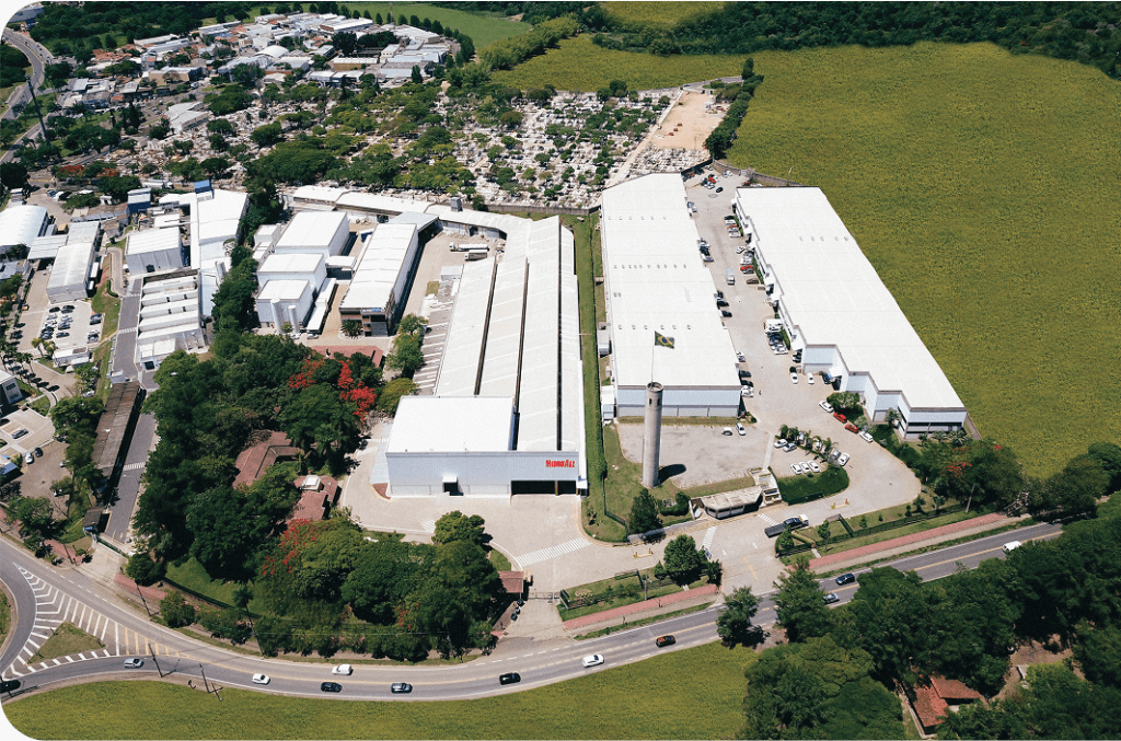 Missão - Fábrica Hidroall vista aérea